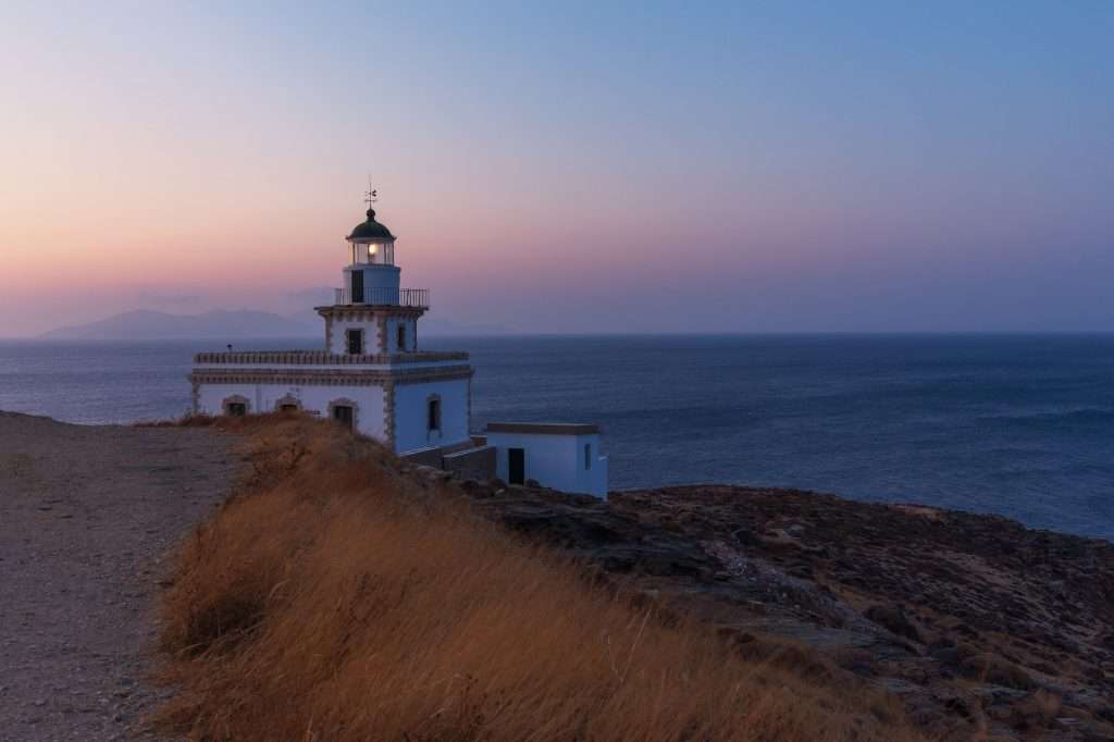 Lighthouse At Dusk